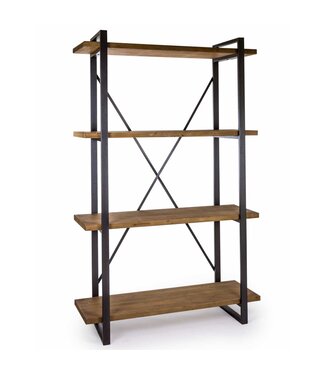 McGowan & Rutherford Industrial Style Camden Large Shelf Unit