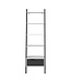 Furniture to Go Oslo Ladder Bookcase - White & Black