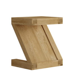 z oak lamp table