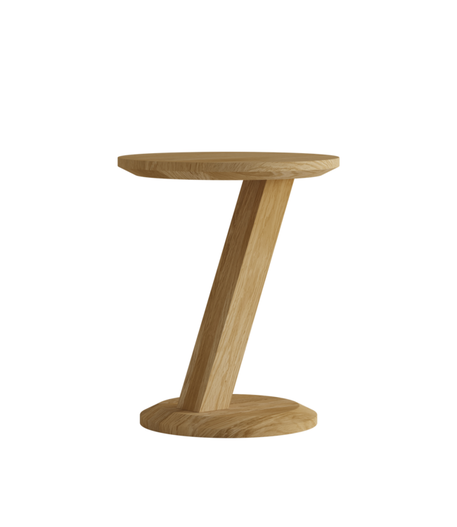 Homestyle GB Z Oak Modern Lamp Table