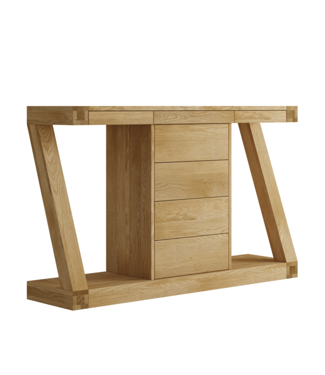 Homestyle GB Z Oak Large Console Table