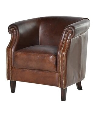 Vintage Mayfair Leather Armchair