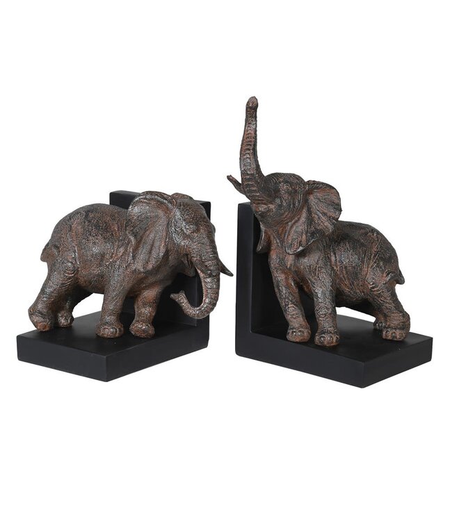 Pair of Elephant Bookends