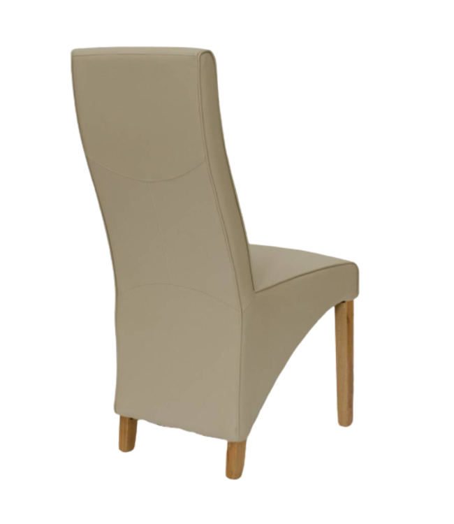 Homestyle GB Wave Matt Bone Dining Chair