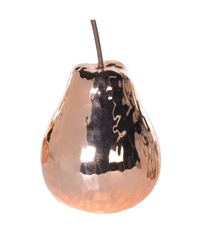 Copper Ceramic Pear