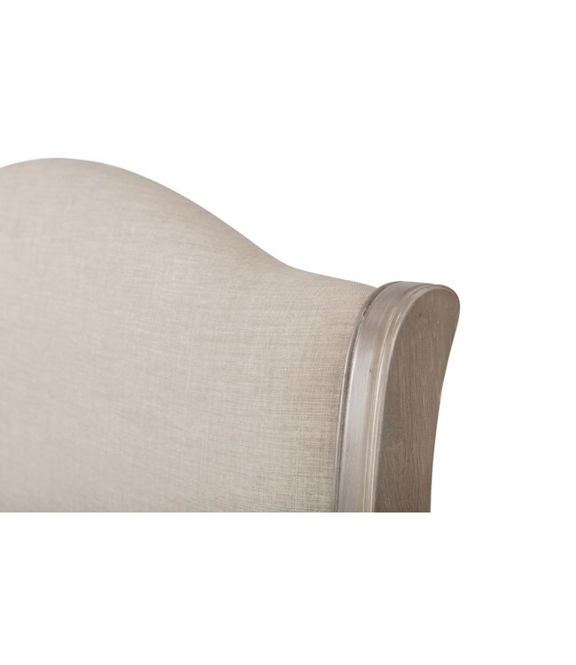 Julian Bowen Camille Wood and Fabric Bed