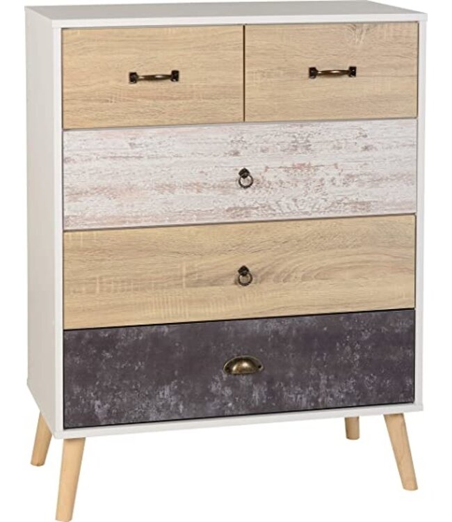 Seconique Nordic 3+2 Drawer Chest