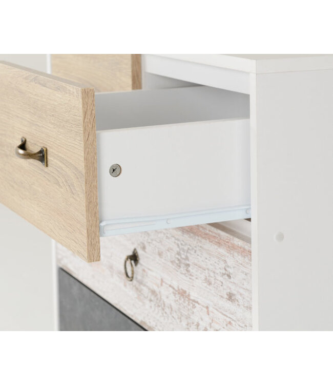Seconique Nordic 3+2 Drawer Chest