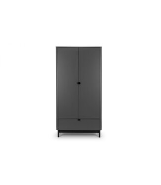 Julian Bowen Chloe 2 Door 1 Drawer Wardrobe