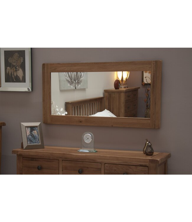 Homestyle GB Rustic Oak Large Mirror