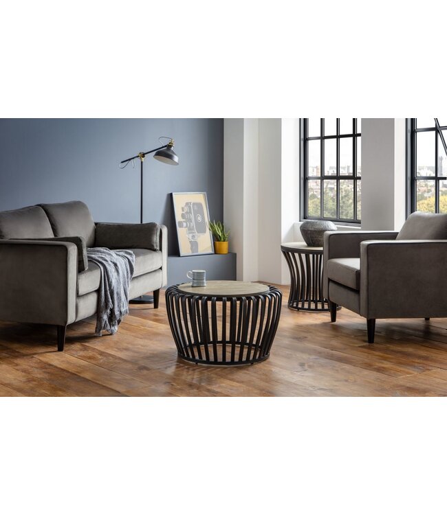 Julian Bowen Washington Round Lamp Table