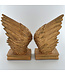 Fiesta Studios Gold Angel Wings Bookends