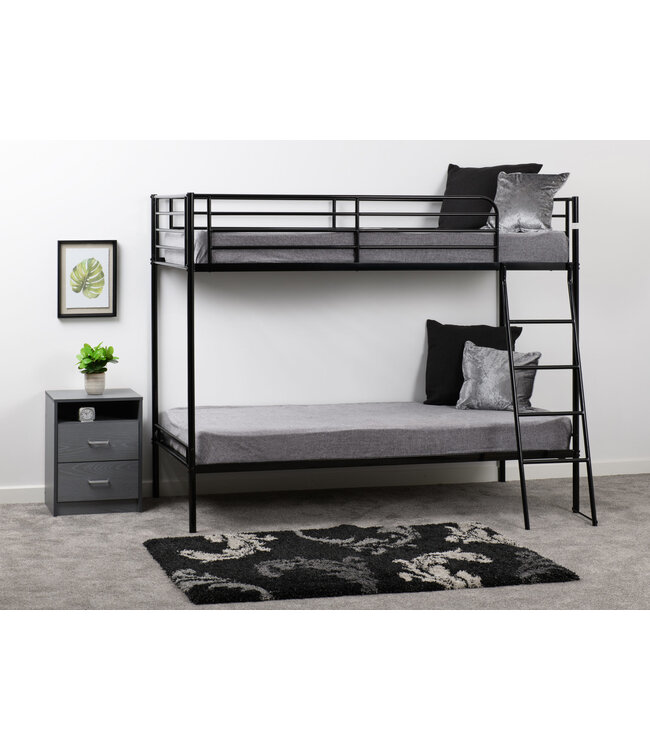 Seconique Brandon Black Bunk Bed