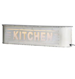 Retro Metal Kitchen Light Box