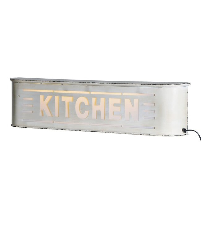 Retro Metal Kitchen Light Box