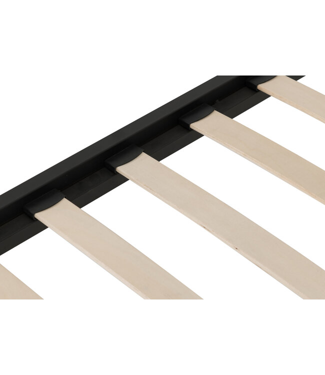 Seconique Kelly Black Metal Bed