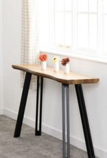 Industrial Style Wave Console Table