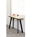 Seconique Industrial Style Wave Console Table