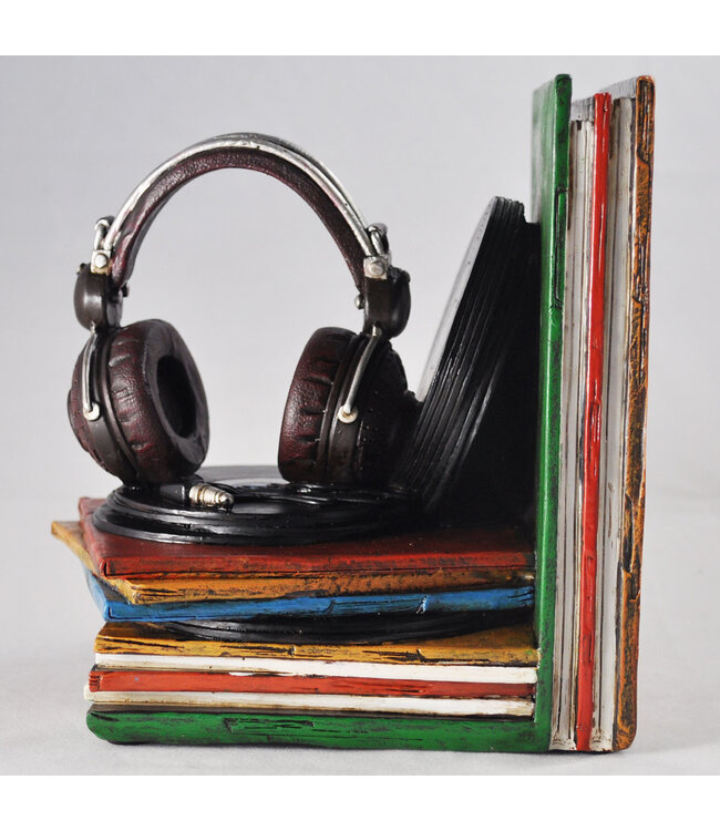 Fiesta Studios Records & Record Player Bookends