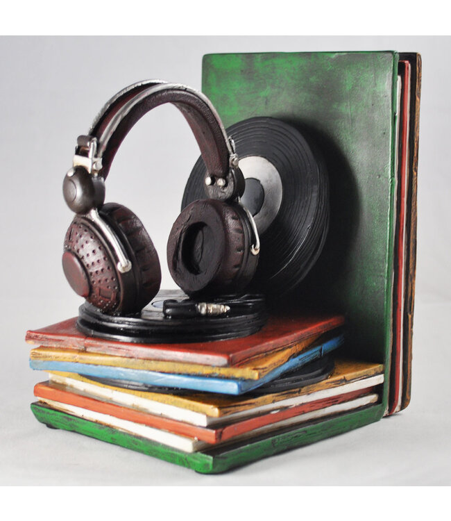 Fiesta Studios Records & Record Player Bookends