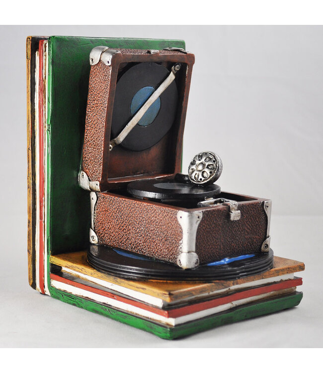 Fiesta Studios Records & Record Player Bookends