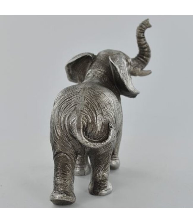 Fiesta Studios Antique Silver Elephant Ornament