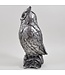 Fiesta Studios Antique Silver Owl Ornament