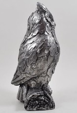 Antique Silver Owl Ornament
