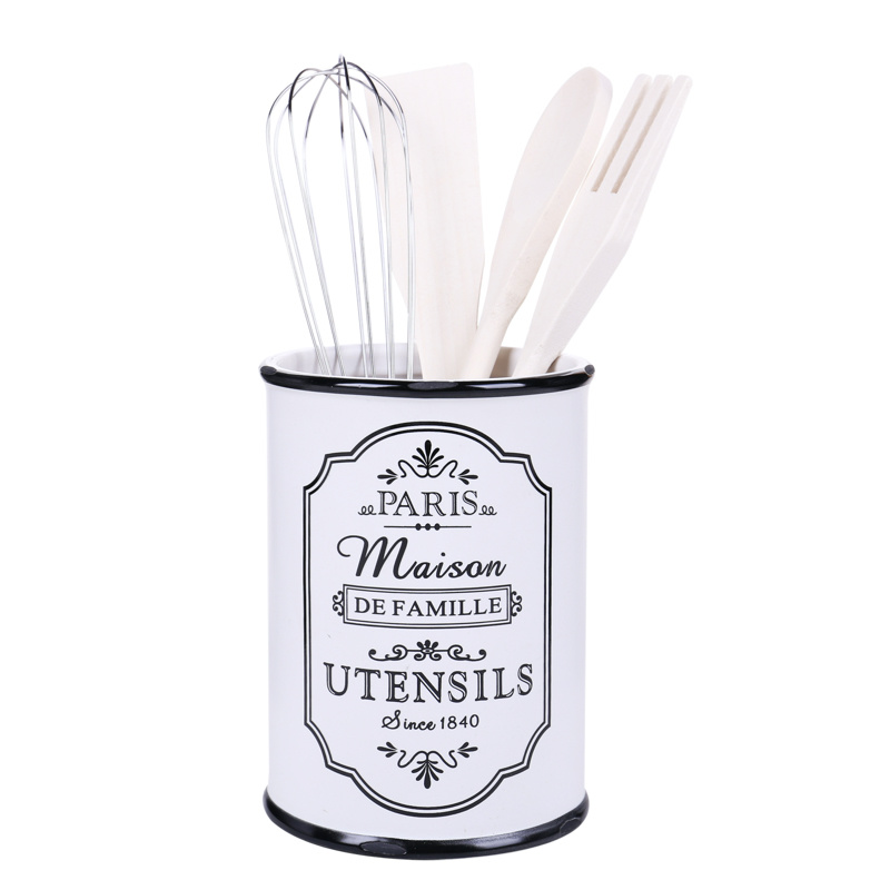 Paris Maison Utensil Holder With 4 Utensils Freitaslaf Net Ltd Freitaslaf Net Ltd