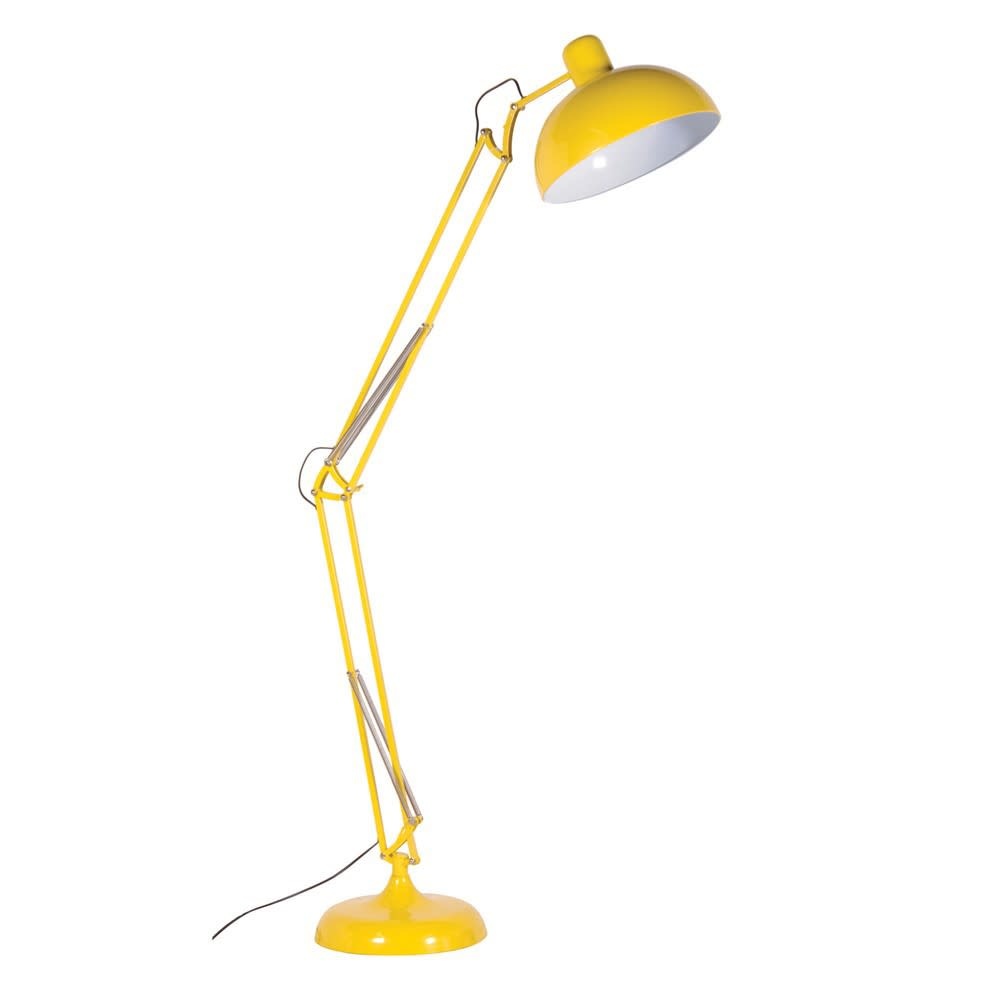 Yellow Floor Angle Lamp - Freitaslaf Net LTD - Freitaslaf Net LTD