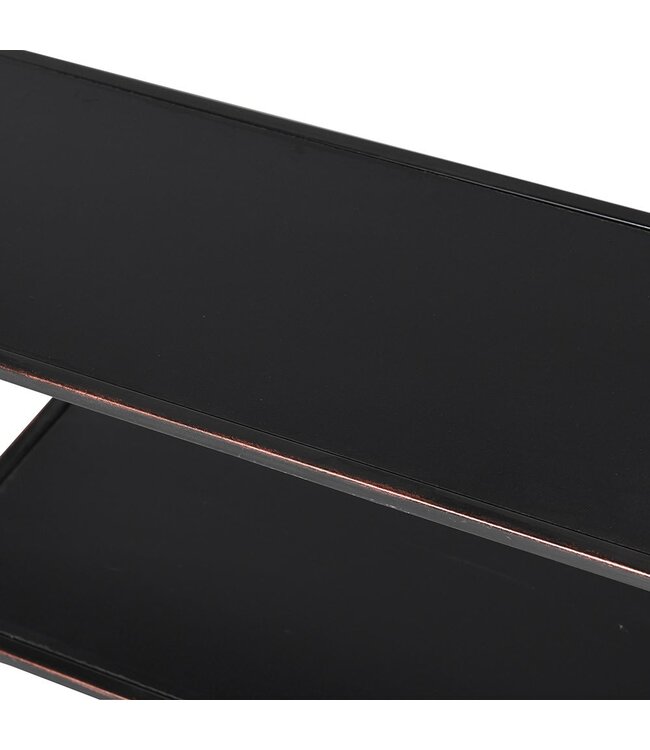 Heart Shaped Metal Wall Shelves