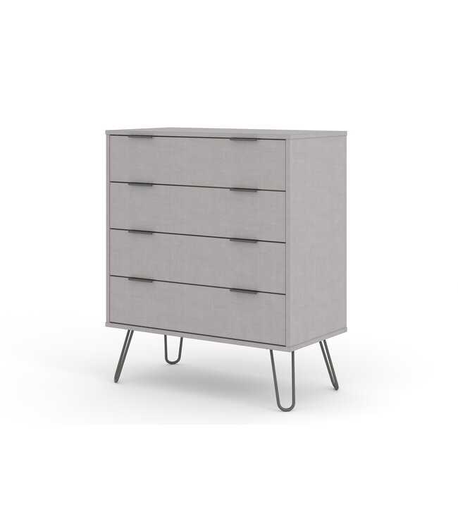 Core Products Augusta Grey 4 Drawer Chest