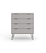 Core Products Augusta Grey 4 Drawer Chest