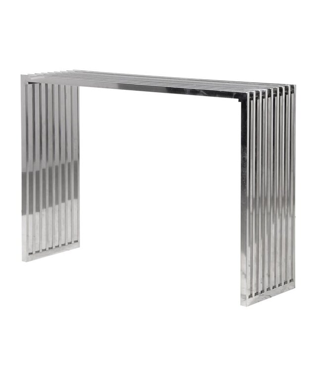 Terano Slatted Console Table