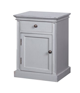 Grey Fayence Pot Cupboard