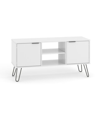 Core Products Augusta White Flat Screen TV Unit