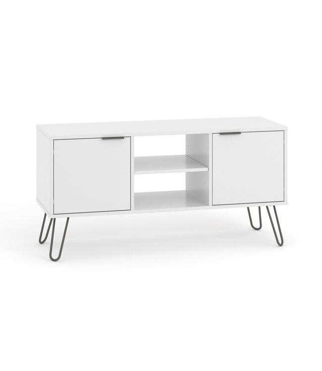 Core Products  Augusta White Flat Screen TV Unit