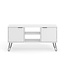 Core Products  Augusta White Flat Screen TV Unit