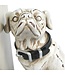 Dog Bookends - White