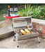 Kingfisher Garden Portable Barrel Stainless Steel  BBQ