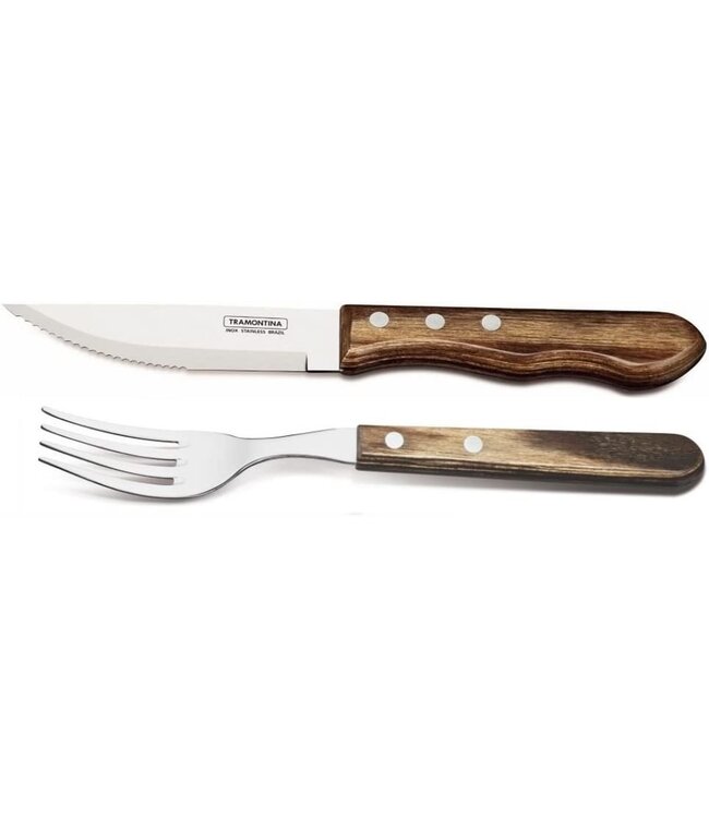 Tramontina Churrasco 4 Pc. Jumbo Cutlery Set