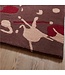 Hong Kong 459 Brown & Red Rug - 230 cm