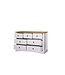 Timber Art Design White 7 Drawer Chest