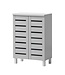 Timber Art Design Grey 2 Door Shoe Cabinet