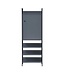 Timber Art Design Zahra Grey Storage Cabinet With Shelves