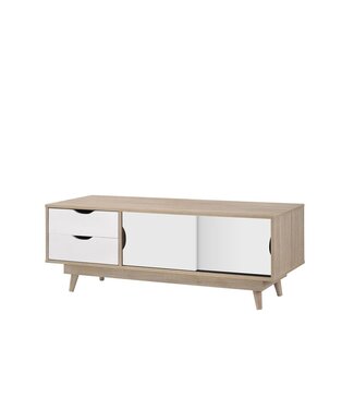 Timber Art Design Alford White TV Unit