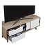 Timber Art Design Alford White TV Unit