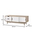 Timber Art Design Alford White TV Unit