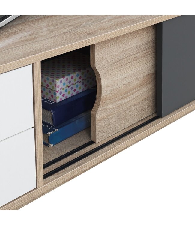 Timber Art Design Alford TV Unit | Sliding Doors