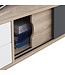 Timber Art Design Alford White Grey TV Unit